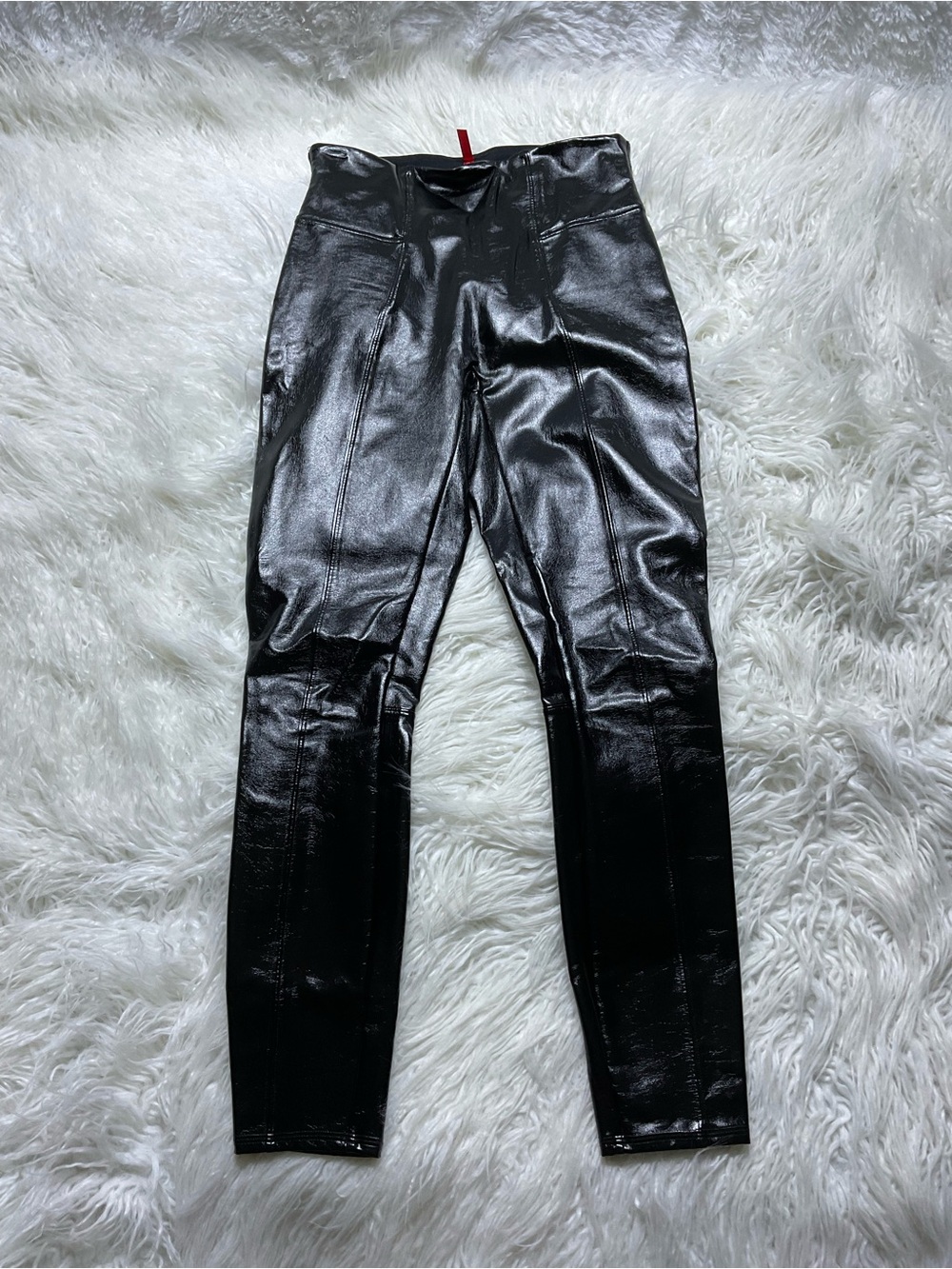 Spanx Faux Patent Leather Leggings - Picture 2 of 5